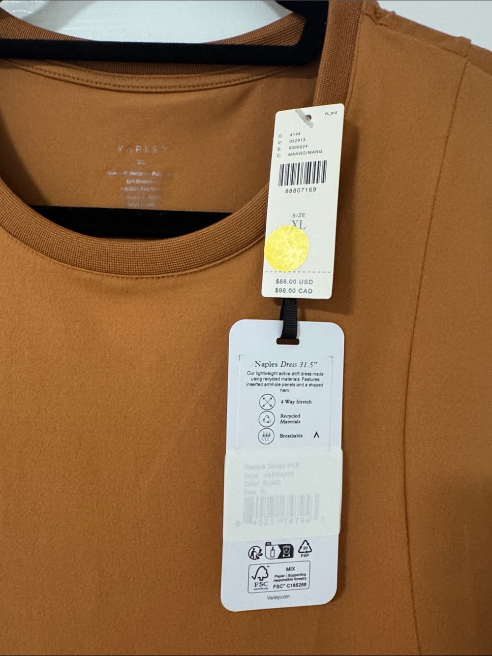 Varley Naples Sleeveless Dress - Picture 6 of 6